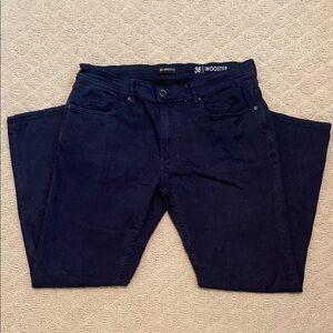 Blank NYC Wooster Black slim straight Jeans waist 36x 29